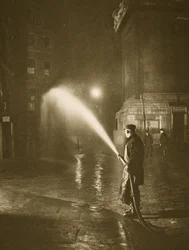 Cleaning the streets of Billingsgate